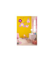 DUVAR ÇIKARTMA STICKER DEKORATİF DUVAR KAĞIDI,SÜS  İKİ ADET PRENSES DESENLİ PVC 70X50X0,5CM