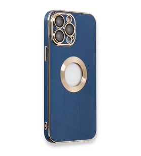 iPhone 14 Pro Max Kılıf Store Silikon - Mavi