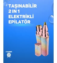 Kaş ve Yüz Epilation Aleti – Kolay Kullanımlı, Portatif Shaver USB Şarjlı