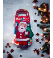 Ahşap Yeni yıl Noel Baba Magnet Açacak