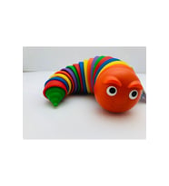 Tırtıl Eğitici 3d Oyuncak,eğlenceli Yaratıcı Esnek Tırtıl Oyuncak, Çocuklar Yetişkinler Için