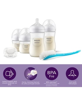 Doğal Tepkili Natural Response PP Hoşgeldin Bebek Hediye Seti