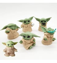 Star Wars 6lı Baby Yoda Figür Seti
