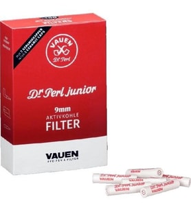 Vauen Dr.Perl Pipo Filtresi 9mm 100lü Paket (Kırmızı)