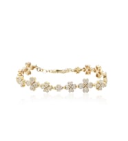 EMILIANO JEWELLERY SİLVER 925 AYAR TAŞLI ÇİÇEK BİLEKLİK