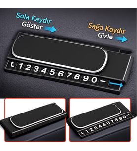 Kayar Kapaklı Torpido Üstü Fosforlu Numaratör