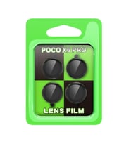 Xiaomi Poco X6 Pro Raze Metal Kamera Lens - Siyah
