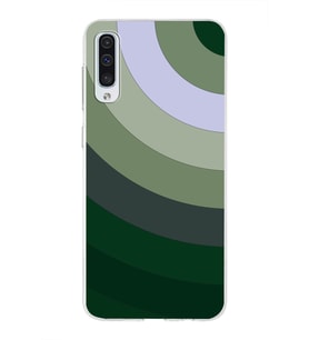 Samsung Galaxy A50  Kapak Renk Cümbüşü Tasarımlı Şeffaf Silikon Kılıf