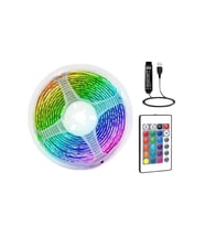 Rgb Şerit Led 10 Metre Led Işık Kumanda İle Kontrol Rgb