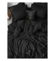 Miss Linda Home % 100 Pamuklu Çift Taraflı Çift Kişilik Nevresim Takımı (Çok Renkli)