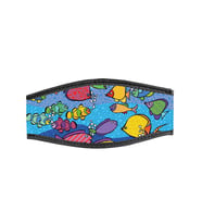 BESTDIVERS Maske Arkalığı AQUARIUM Neopren, Velkrolu