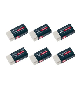 Faber Castell PVC Free Beyaz Silgi 6 Adet 188524