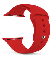 Akıllı Saat Silikon Kordon 42/44 Mm Kırmızı