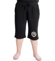 Mode XL Büyük Beden Erkek Kapri SPORT WEAR CO 23505 Siyah