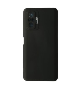 Xiaomi Redmi Note 10 Pro Kılıf Nano İçi Kadife Silikon - Siyah