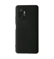 Xiaomi Redmi Note 10 Pro Kılıf Nano İçi Kadife Silikon - Siyah