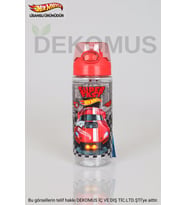 DEKOMUS İLE YENİ SEZON LİSANSLI HOT WHEELS TRITAN MATARA 500 ML