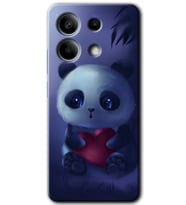 Xiaomi Redmi Note 13 Pro 5G Kılıf HD Desen Baskılı Kılıf - Bebek Panda