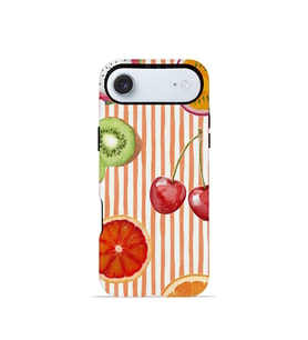 iPhone 17 Air Vorian Çift Katmanlı MagSafe Kılıf Tutti Frutti Stripe