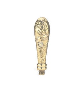 Mum Mühür Damga Kolu Premium Metal Çan Çiçeği Gold