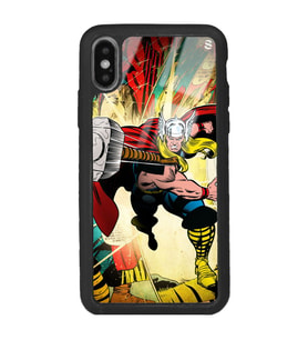 iPhone X Thor Tasarımlı Glossy Telefon Kılıfı