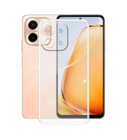 Vivo Y28 Kılıf Lüx Şeffaf Silikon
