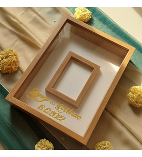 30x40 Cm Bambu Gül Anı Çerçevesi! Fotoğraf Çerçevesi! Gül Anı Çerçevesi-HKM Ticaret(Fotoğraf Hediye)