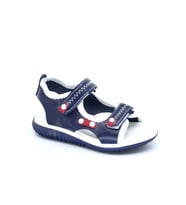 Şirinebebe 03701 Anatomic Erkek  Çocuk Sandalet (Lacivert-Kırmızı)