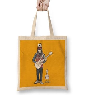 Buckethead and Friends Guitar Player Bez Çanta Uzun Saplı