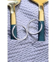 925 Ayar Gümüş Trend Halka Küpe 2mm - 20mm
