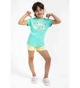 ROLY POLY 2757-G KIZ ÇOCUK PİJAMA TAKIM (Pembe)