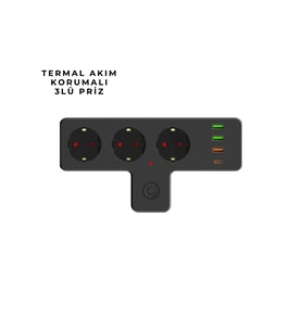 3397 Akım Korumalı Priz