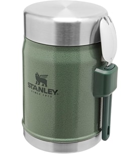 Stanley Classic Legendary Yemek Termosu, Yeşil (Hammertone Green), 0.4 Litre (Standart)