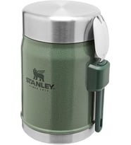 Stanley Classic Legendary Yemek Termosu, Yeşil (Hammertone Green), 0.4 Litre (Standart)