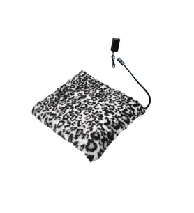 Sıcak Tutan Peluş Kedi ve Köpek Minderi 45x45cm, 12V, Rahat ve Konforlu