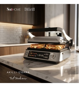 NextHome DiGrill Akıllı Izgara - Tost Makinesi
