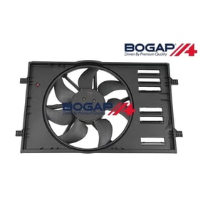 5Q0959455F Fan Motoru & Çerçevesi Set Brose Typ - Audi A1-A3- Golf-Leon-Octavia-Passat-Superb 1.2-1.