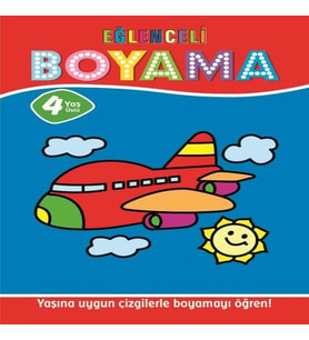 Eğlenceli Boyama - 4 Yaş Üstü 4’lü Pastel Boya Hediyeli