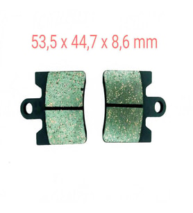 Suzuki Ön Fren Disk Balatası Fa283/4 Uyumlu An250-400