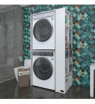 Kenzlife çamaşır-kurutma makinesi dolabı bolodenkamdf byz 180*090*60 % 100 mdf full mdf banyo kapaksız arkalıksız (Karışık)