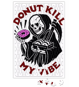 Donut Kill My Vibe Puzzle 240 Parça Yapboz