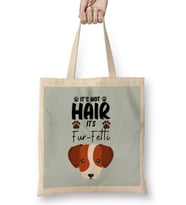 Funny Dog Lover Gift For Women Men Bez Çanta Uzun Saplı