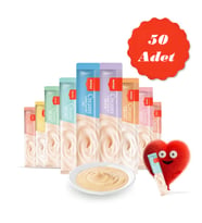 Wanpy Karışık 4 Lezzetli Krema Kedi Ödülü 50x14 Gr