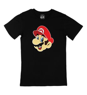 Super Mario Siyah Tişört