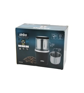KAHVE - BAHARAT ÖĞÜTÜCÜ MAKİNE 2PCS ÇELİK ÖĞÜTME HAZNESİ=2 BIÇAKLI - 4 BIÇAKLI 100GR ÖĞÜTME 200W SCM-2982 (5343)