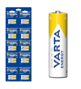 Varta 1.5 Volt Alkalin AA Kalem Pil 2'Li Yırtmalı (20'Li Kartela Paket)