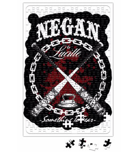 Negan Lucille Puzzle 240 Parça Yapboz