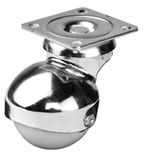 Hts 208 - 50 mm Küre Tablalı Çift Bilyalı Teker TG-V 5079