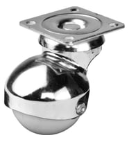 Hts 208 - 50 mm Küre Tablalı Çift Bilyalı Teker TG-V 5079
