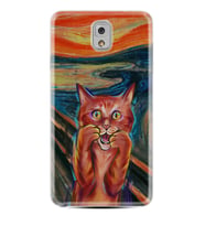 Samsung Note 3 4 5 8 9 20 Ultra 10 Lite Kılıf Desenli Silikon Tablo Cat 1788